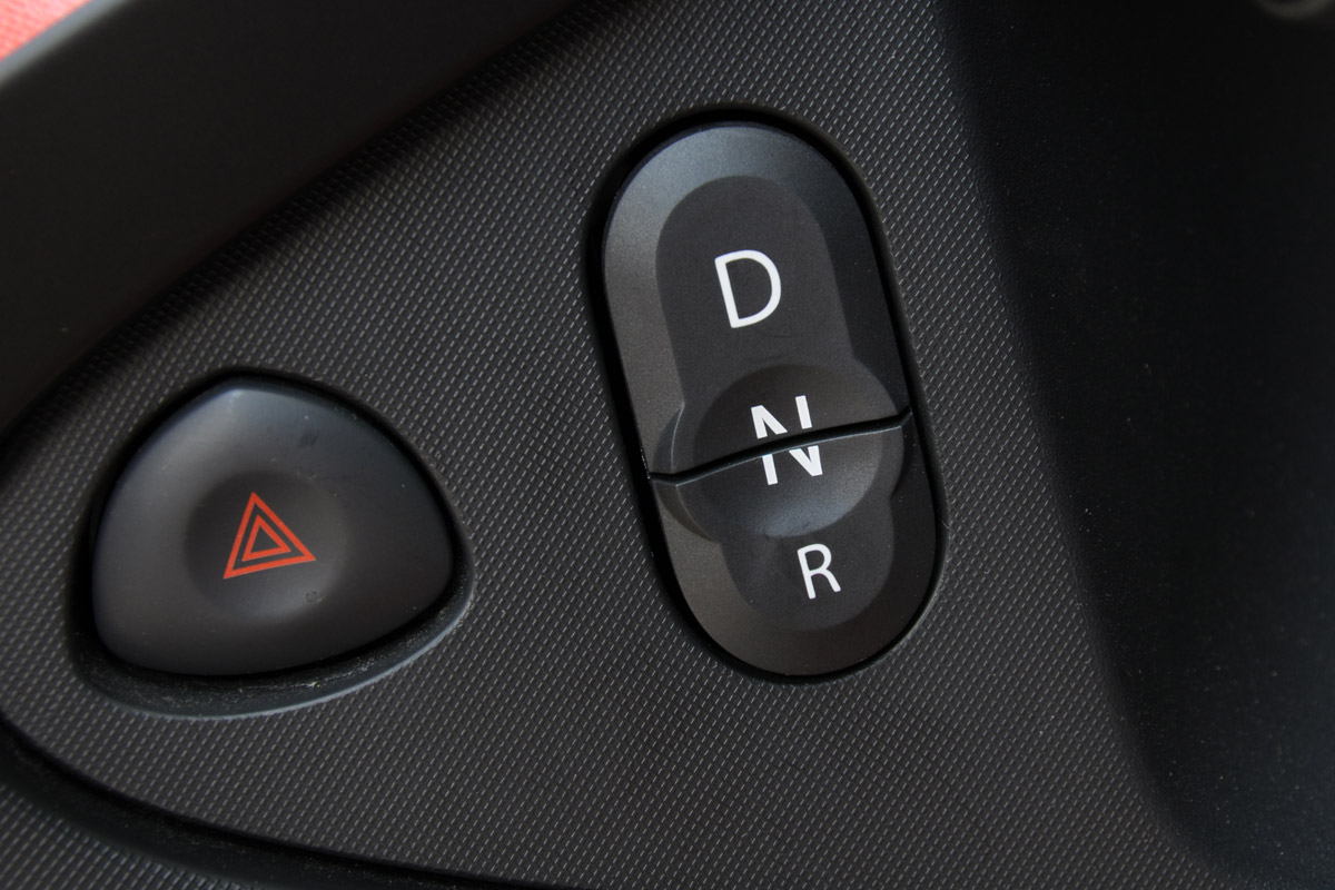 Renault Twizy drive button