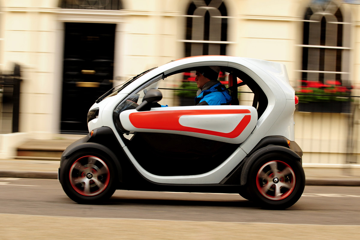 Renault Twizy panning