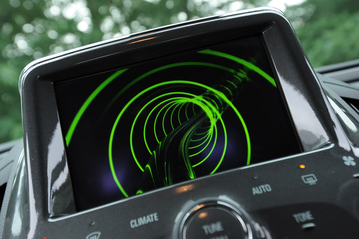Vauxhall Ampera screen detail
