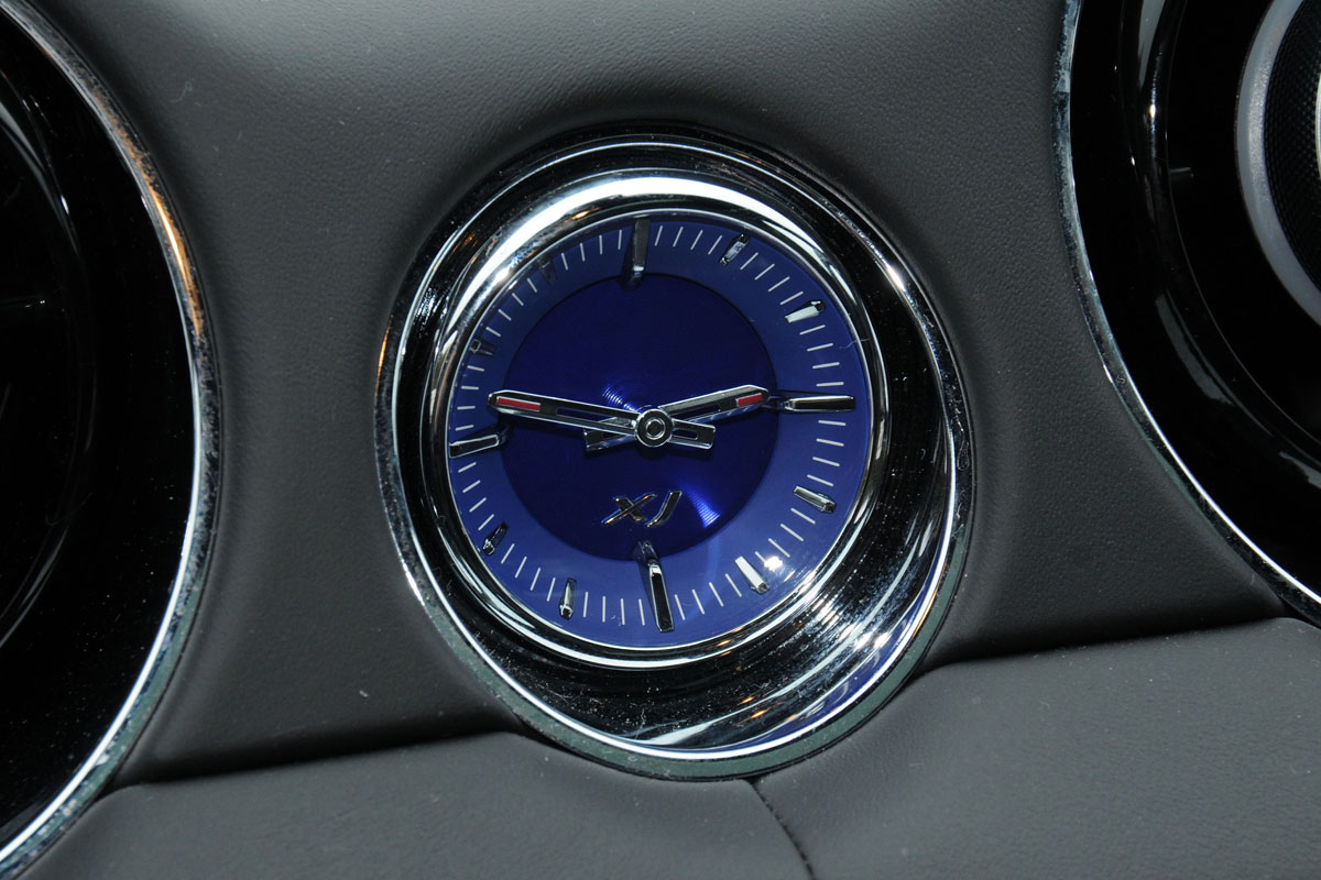 Jaguar XJ interior detail