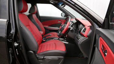 SsangYong Tivoli ELX diesel seats