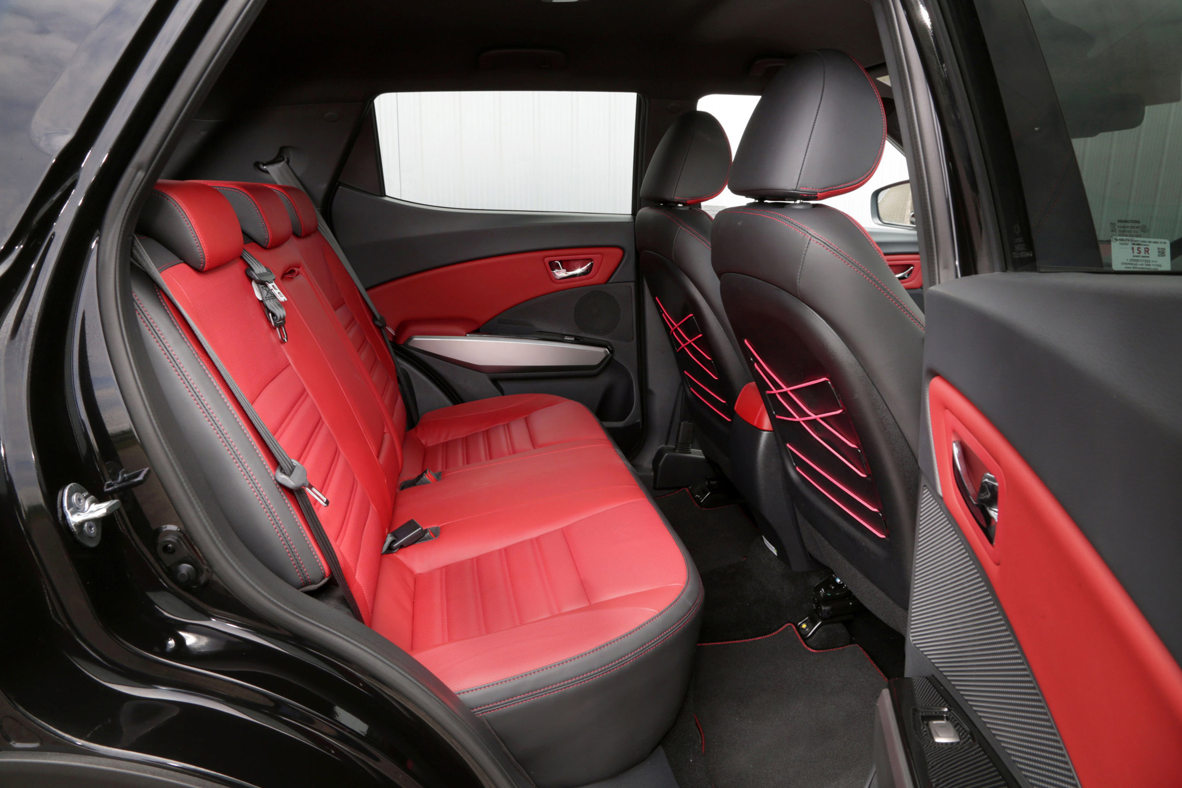 SsangYong Tivoli ELX diesel rear seats