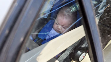 Baby in car seat