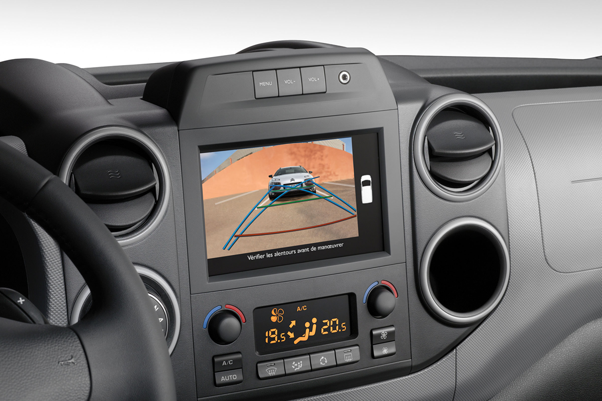 Citroen Berlingo Van 2015 facelift - dash