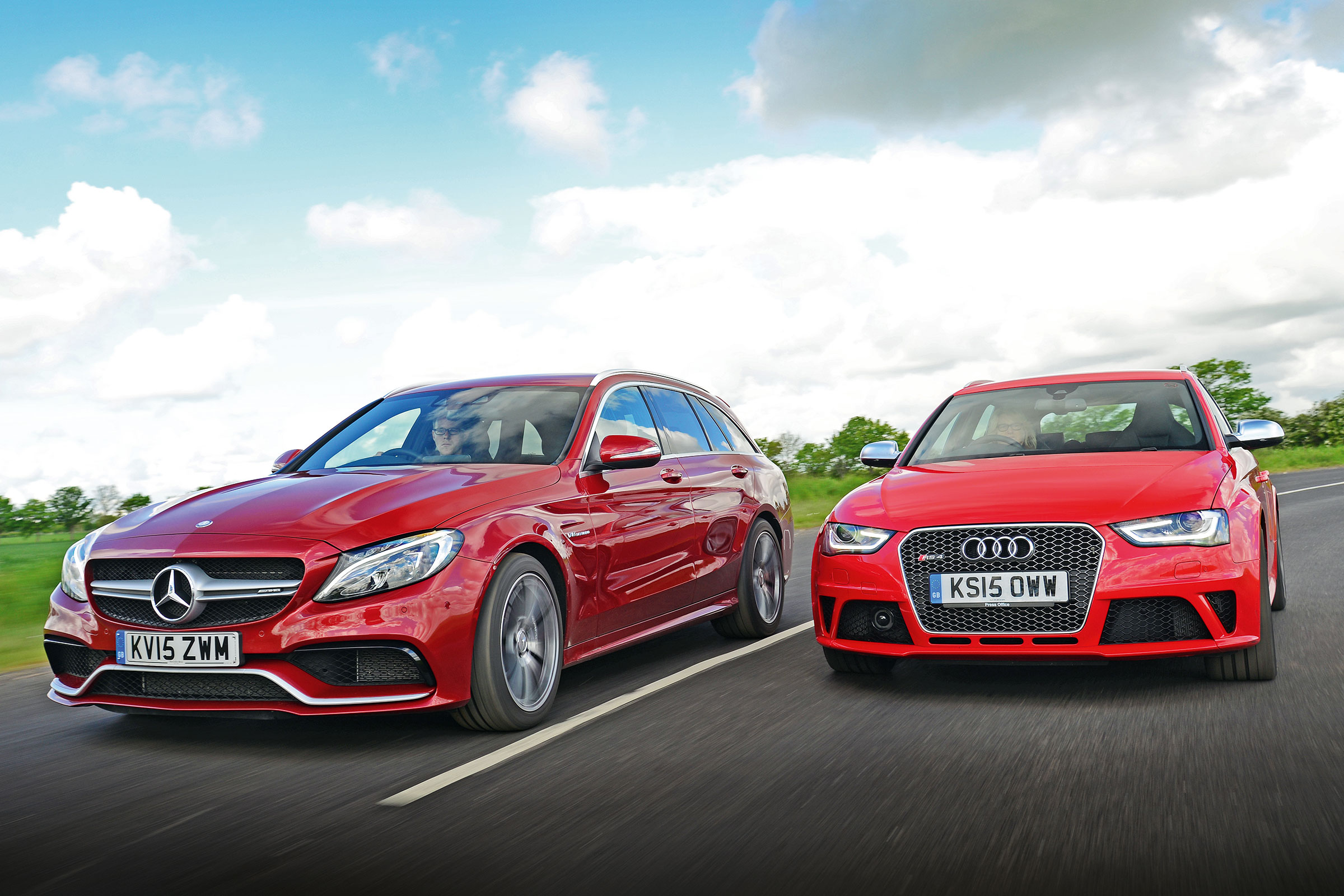 Mercedes-AMG C 63 Estate vs Audi RS4