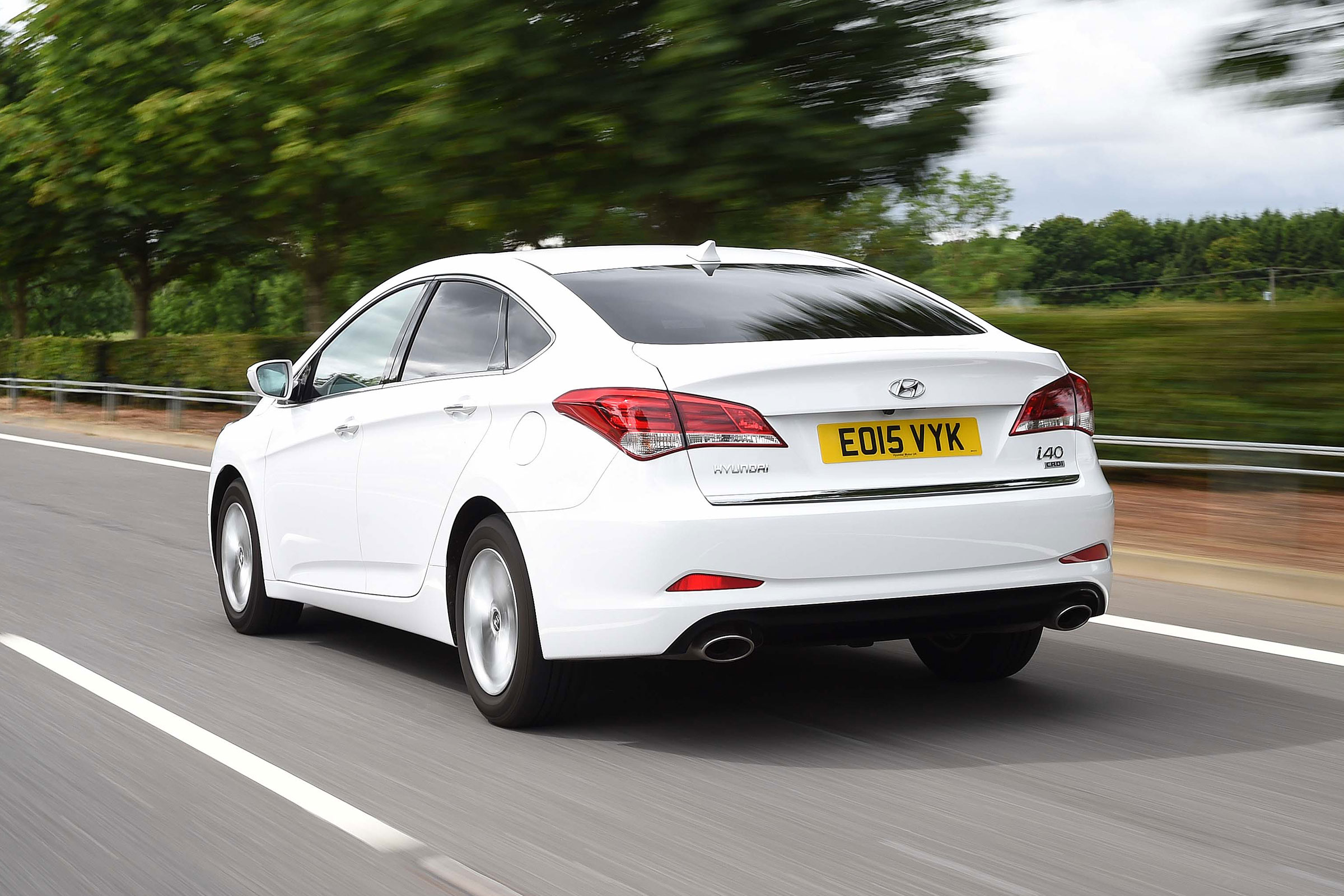 Hyundai i40 - rear tracking