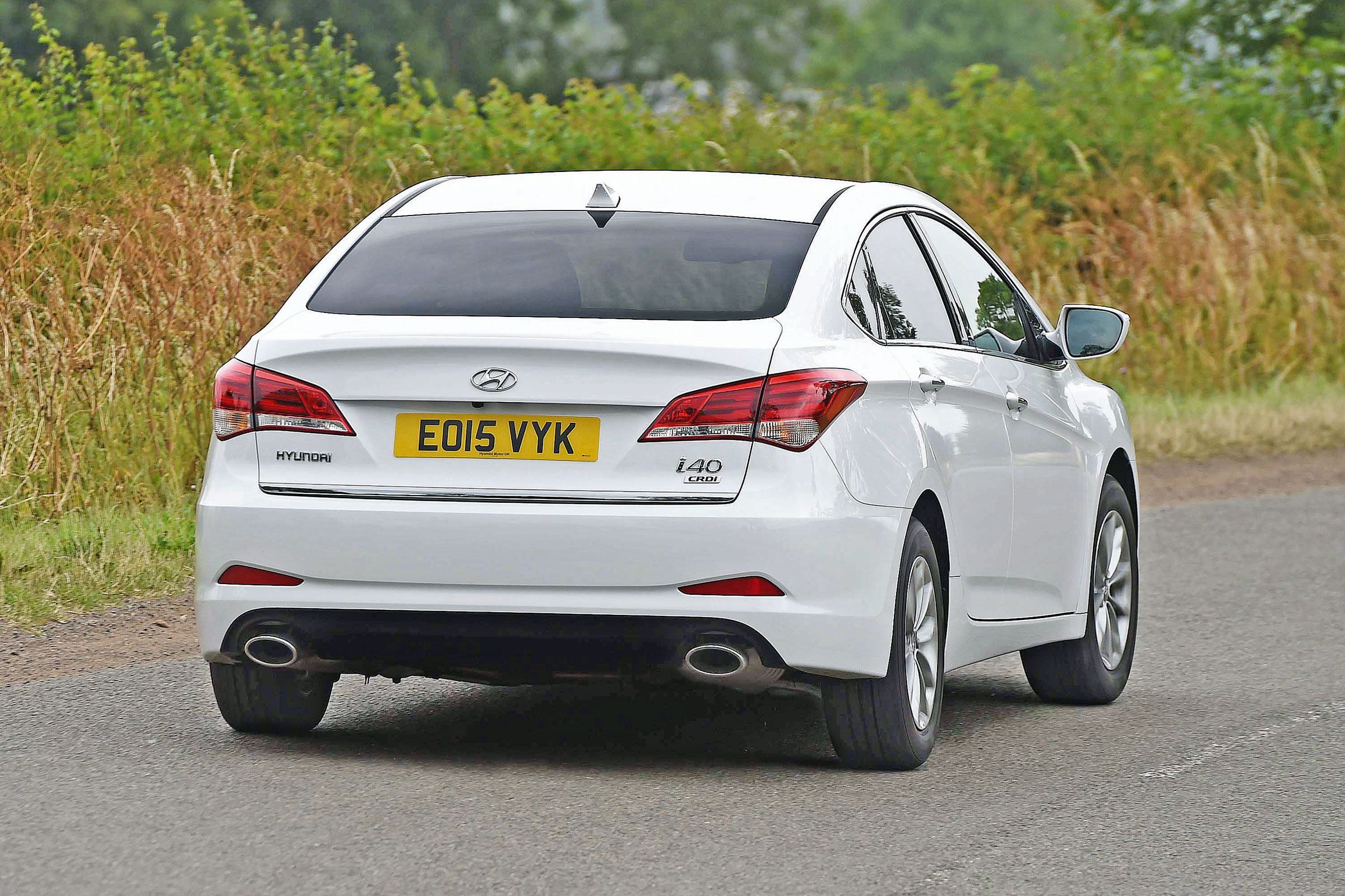 Hyundai i40 - rear cornering