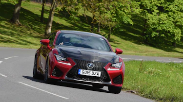 Lexus RC F Carbon Edition - cornering