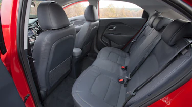 Kia Rio 2015 rear seats