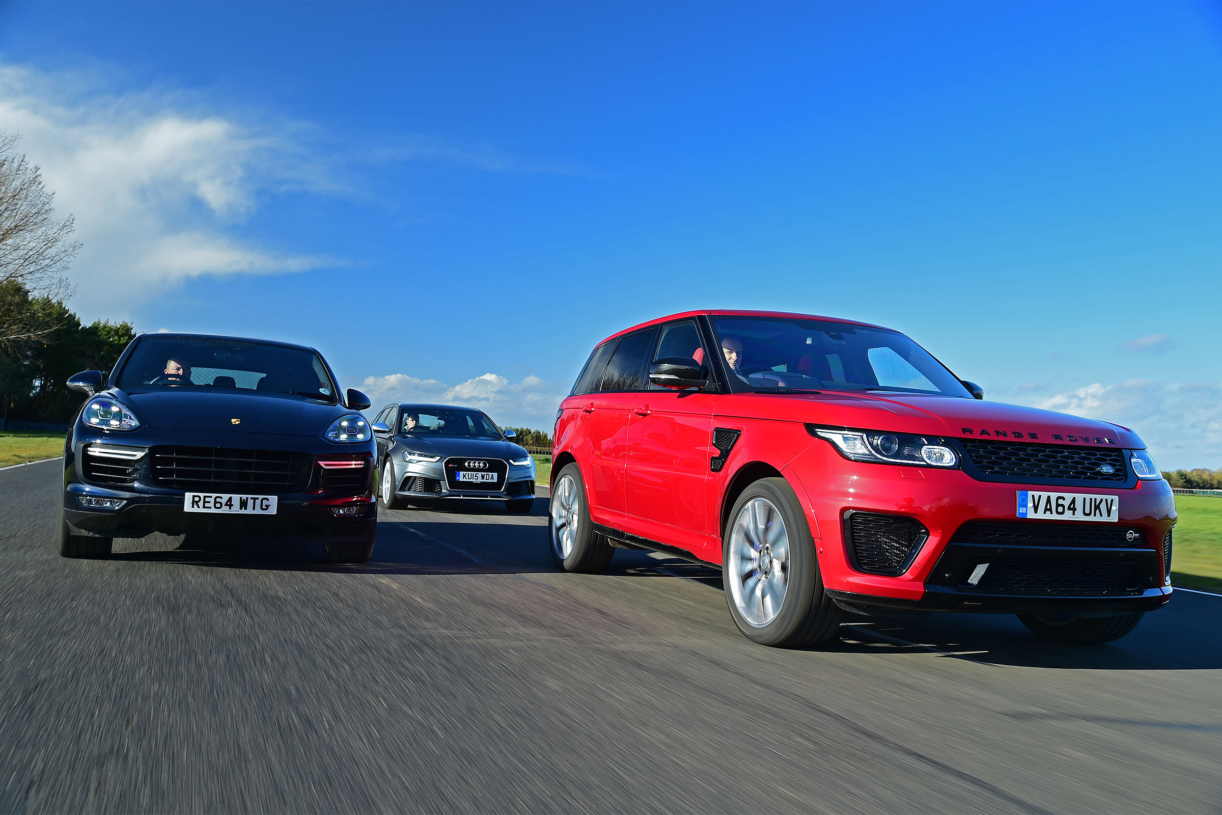 Range Rover Sport SVR vs rivals