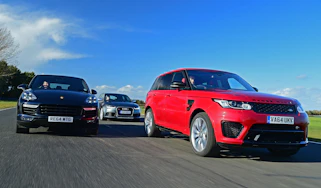 Range Rover Sport SVR vs rivals