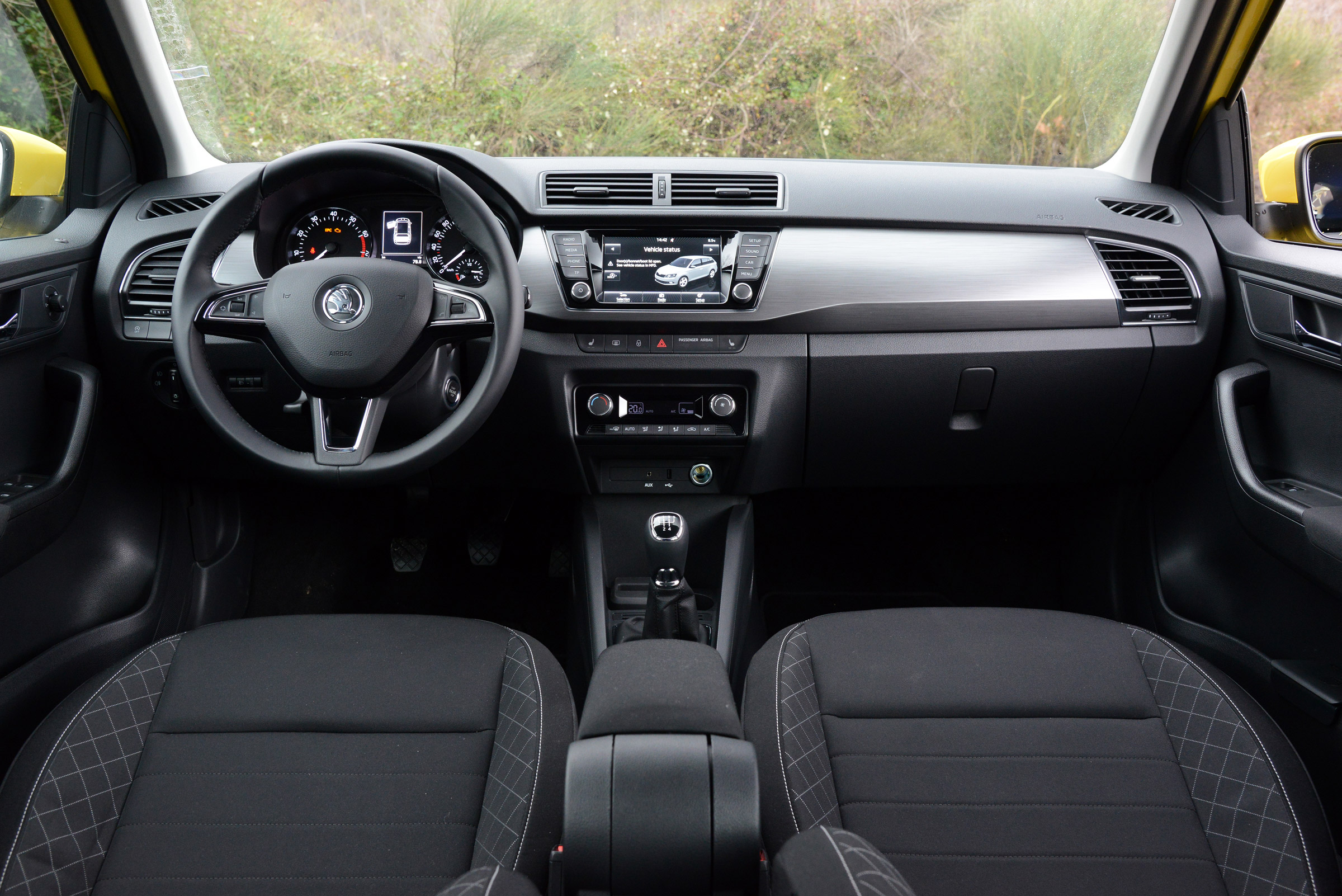 Skoda Fabia Estate 2015 interior