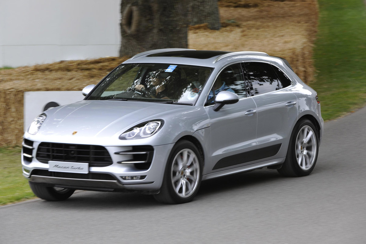 Porsche Macan Turbo at Goodwood 