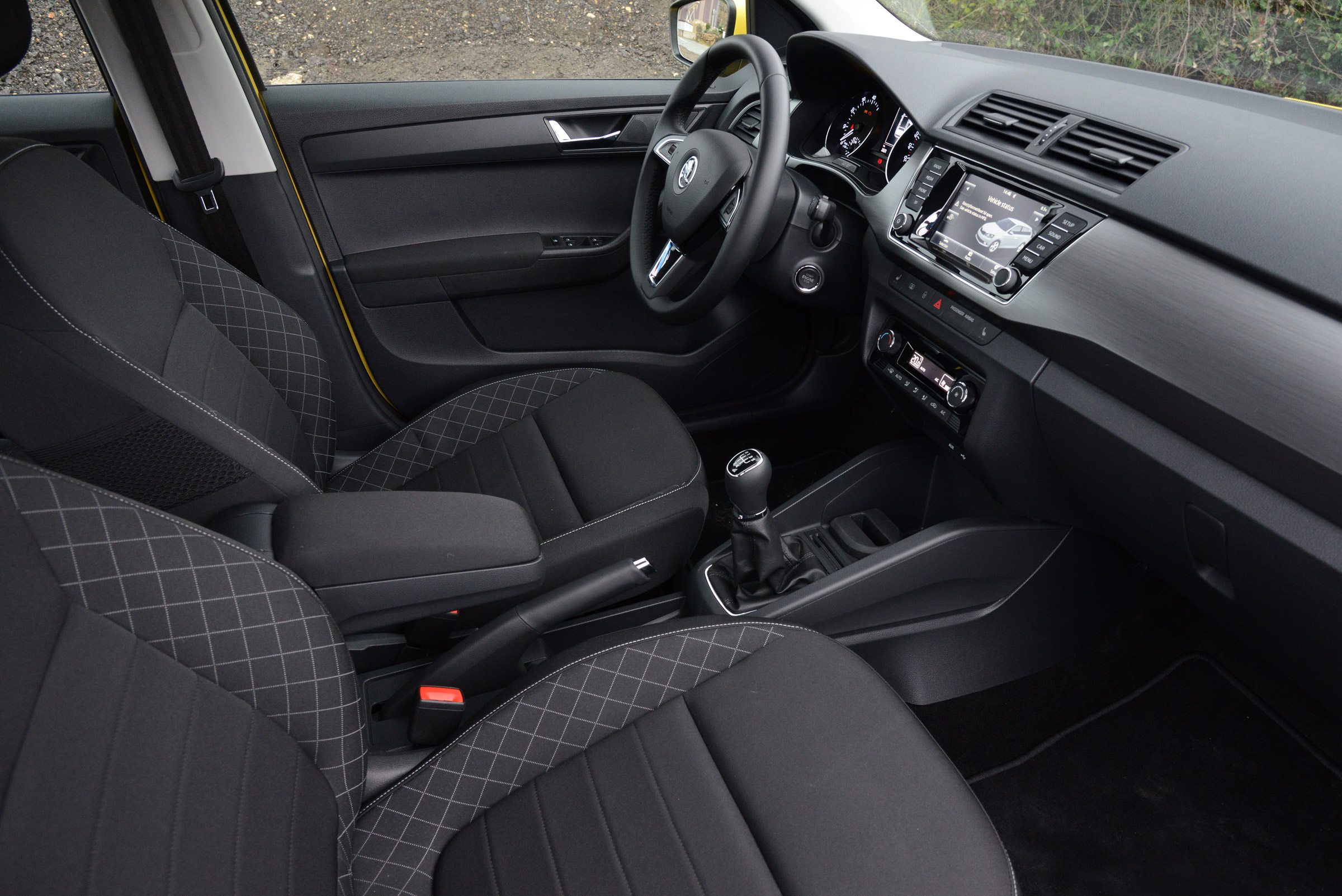 Skoda Fabia Estate 2015 seats