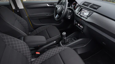 Skoda Fabia Estate 2015 seats