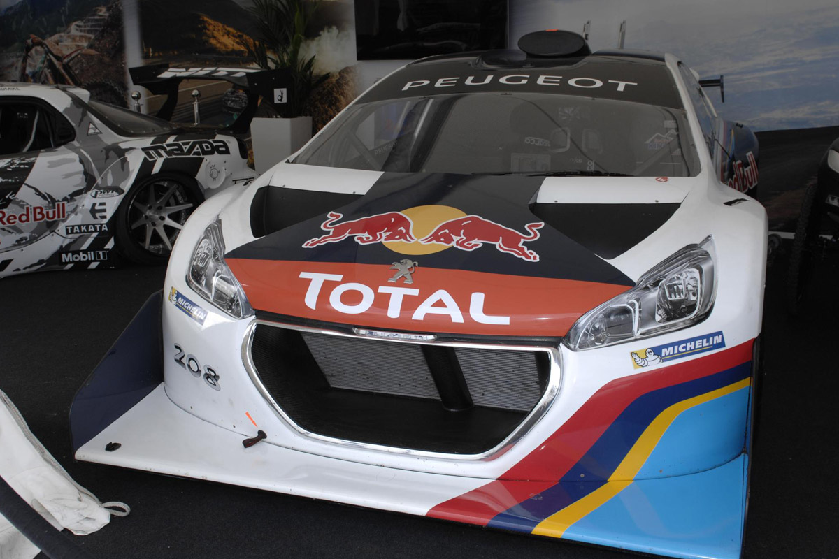 Sebastien Loeb's Pikes Peak Peugeot 208 T16