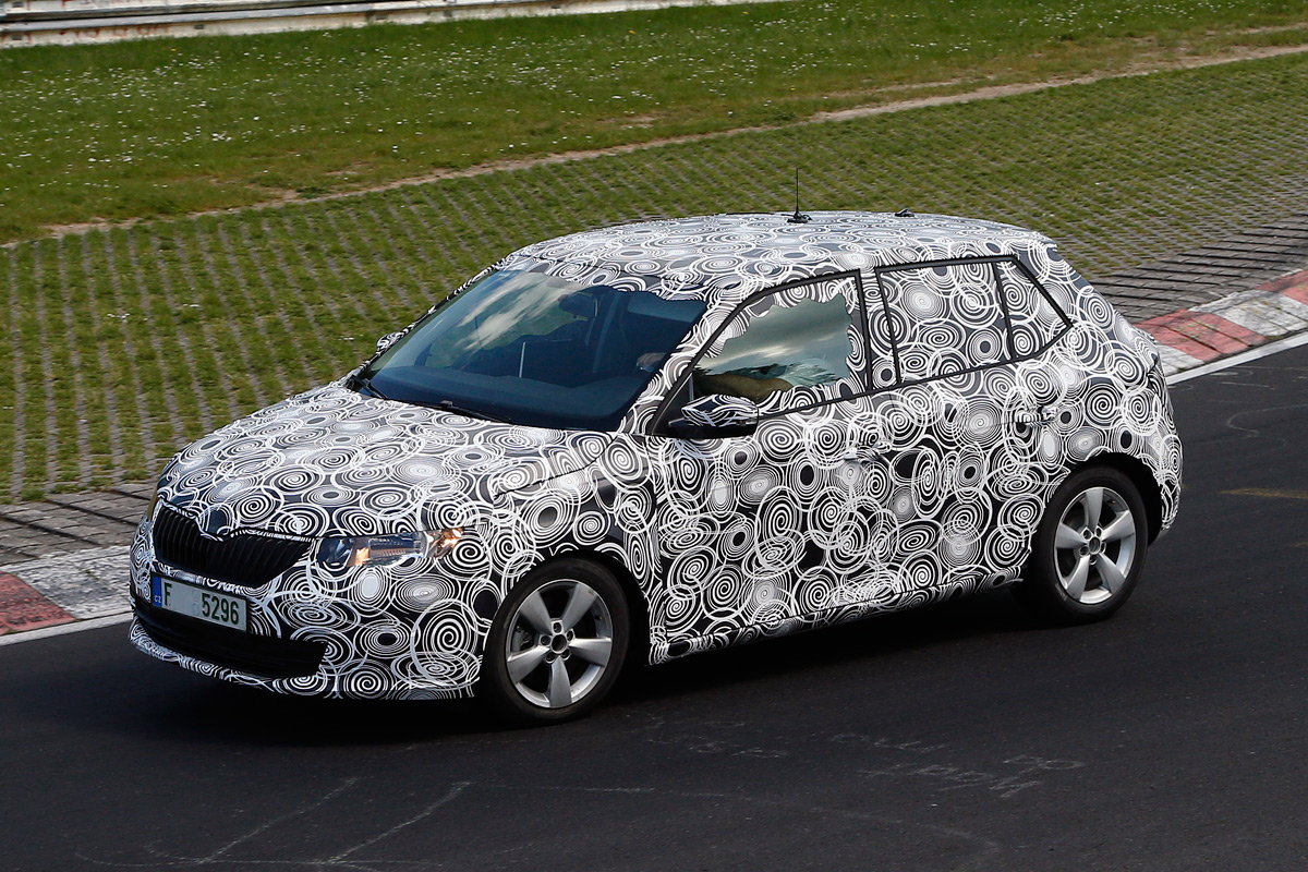 Skoda Fabia front