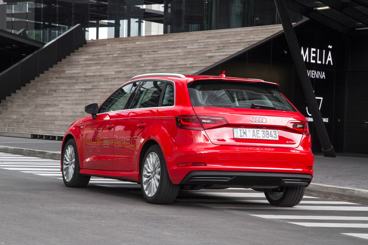 Audi A3 e-tron Sportback rear