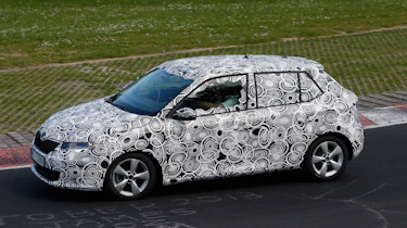 Skoda Fabia front quater