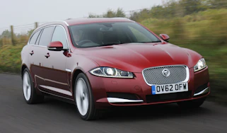 Jaguar XF Sportbrake front action