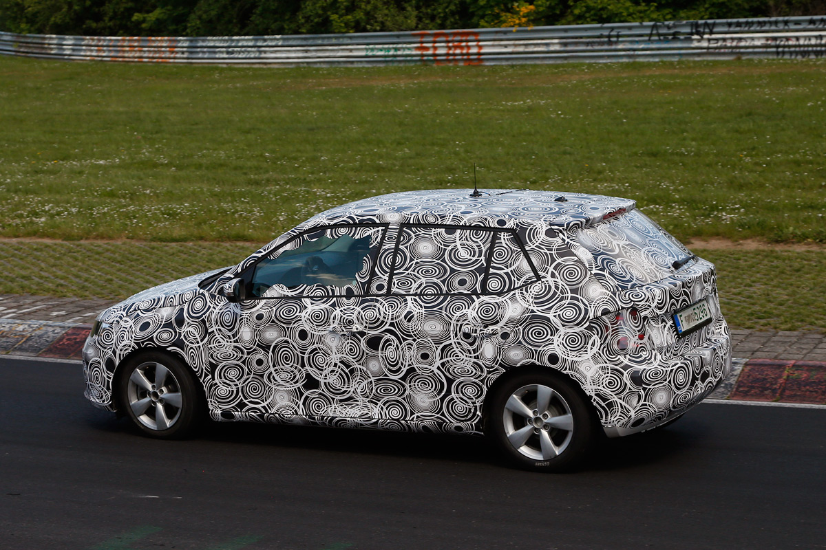 Skoda Fabia rear quater
