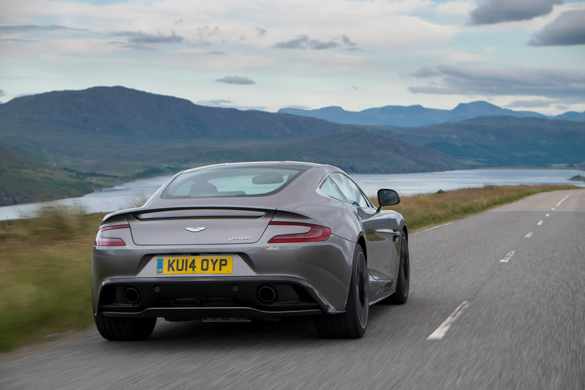 Aston Martin Vanquish 2014 rear