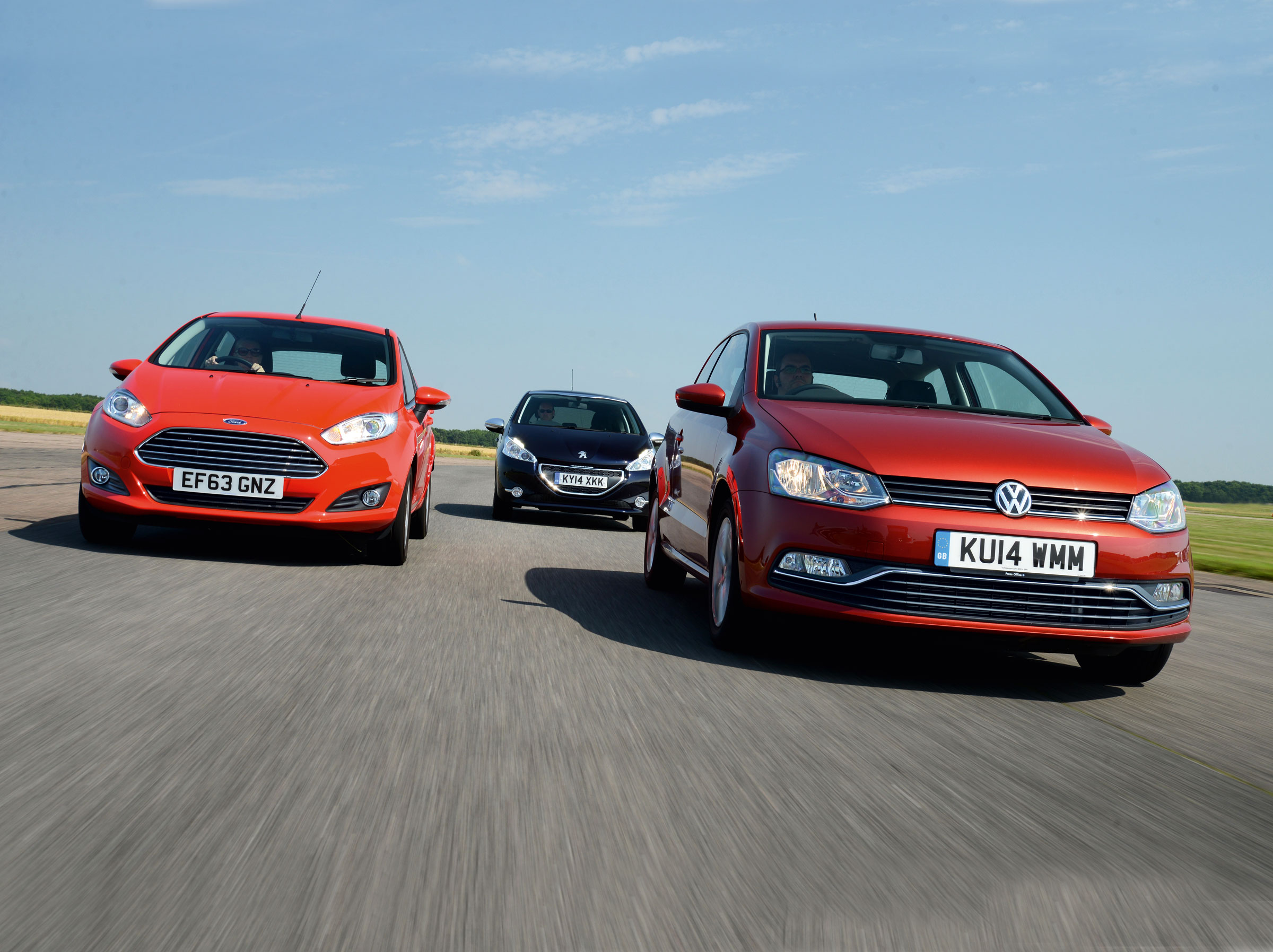 VW Polo group test