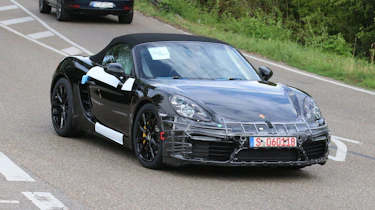 Porsche Boxster facelift front side