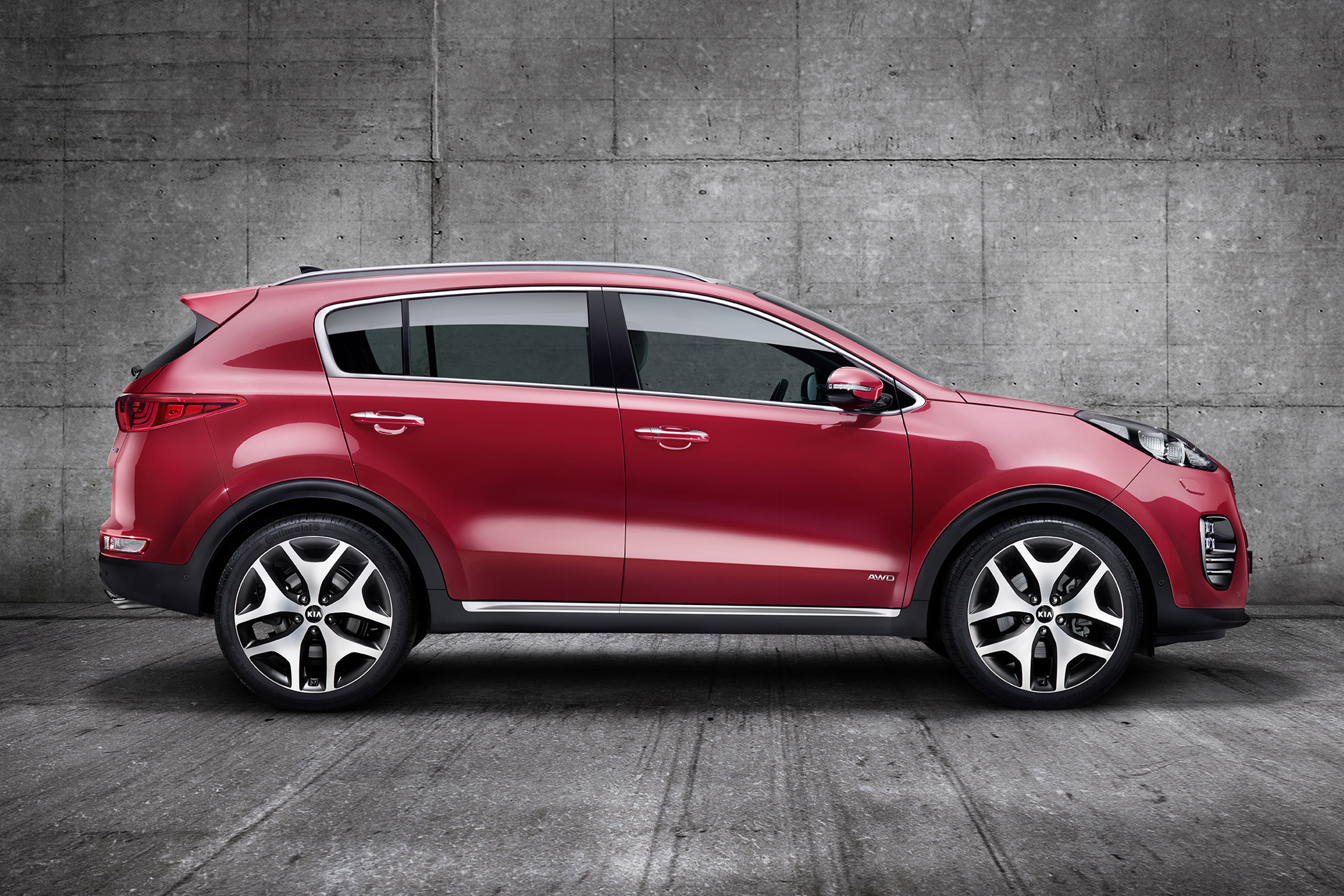 2016 Kia Sportage side