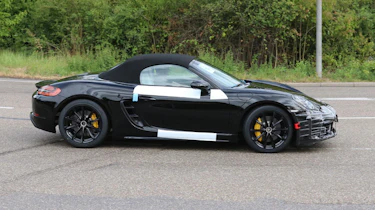 Porsche Boxster facelift side