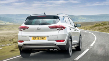 Hyundai Tucson - rear action