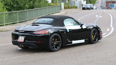 Porsche Boxster facelift rear side