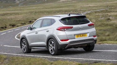 Hyundai Tucson - rear driving