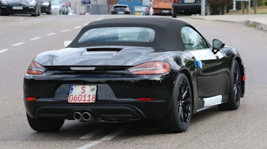 Porsche Boxster facelift rear