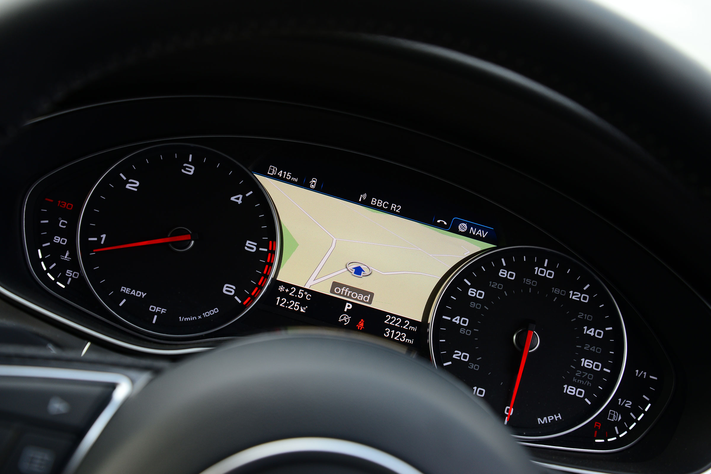 Audi A6 - dials