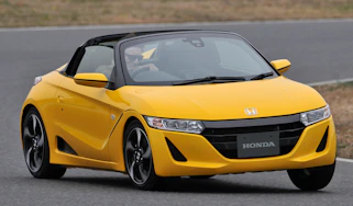 Honda S660 cornering