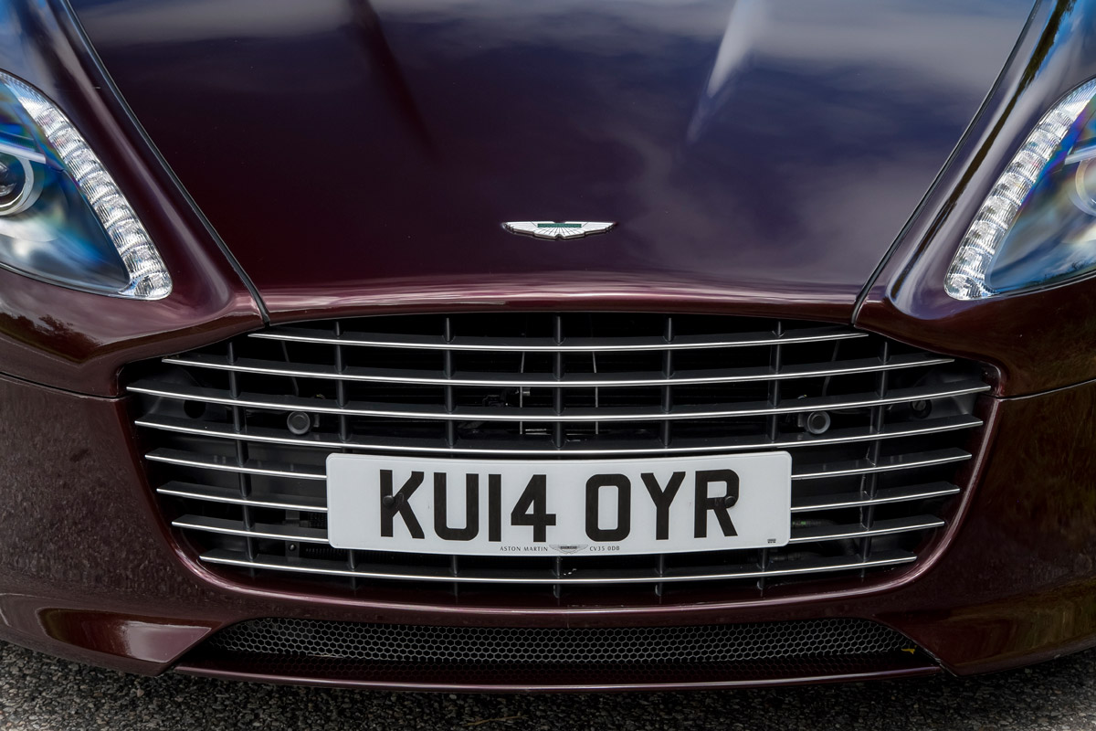 Aston Martin Rapide S 2014 nose