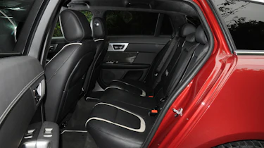 Jaguar XF Sportbrake rear seats