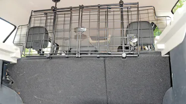 Easy access dog guard