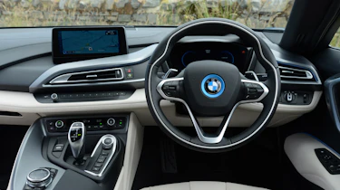 BMW i8 UK interior