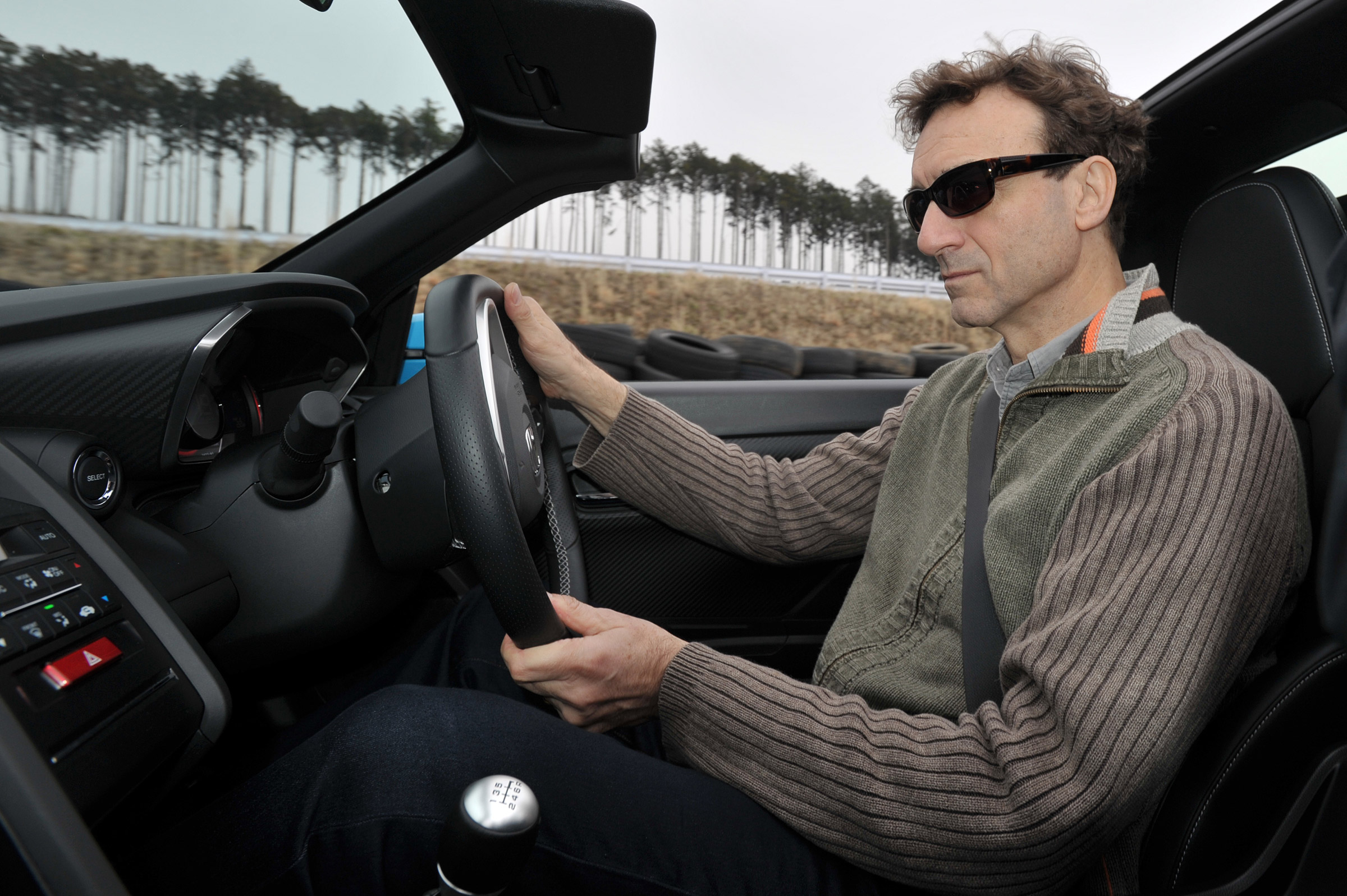 Honda S660 driving
