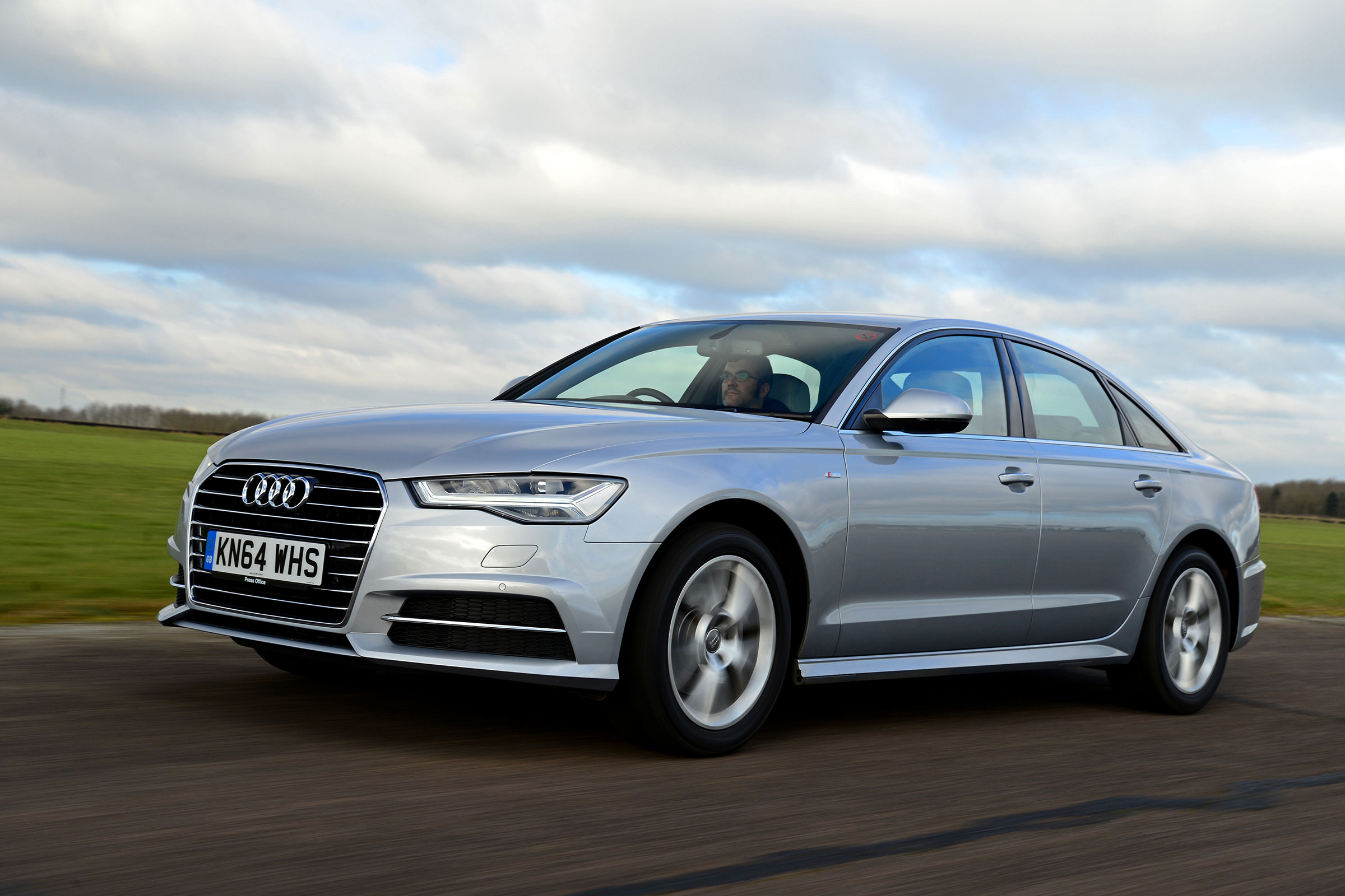 Audi A6 - driving