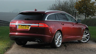 Jaguar XF Sportbrake rear three-quarters