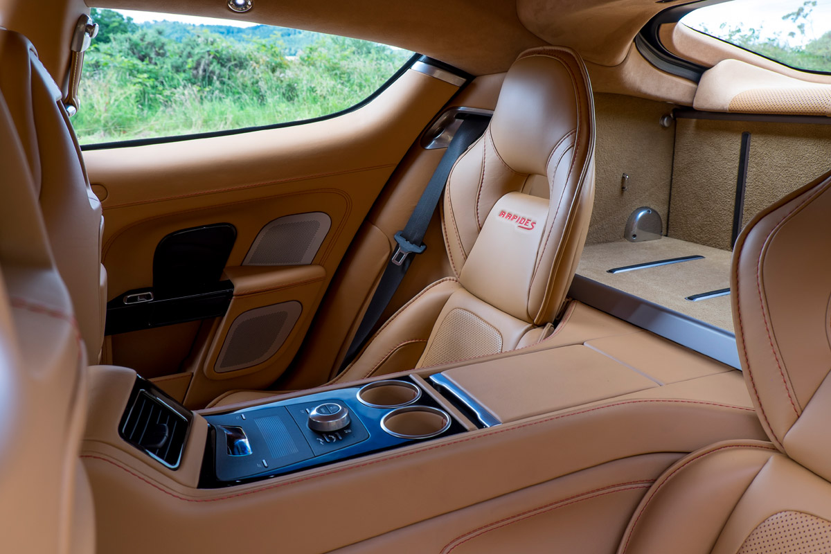 Aston Martin Rapide S 2014 rear seats