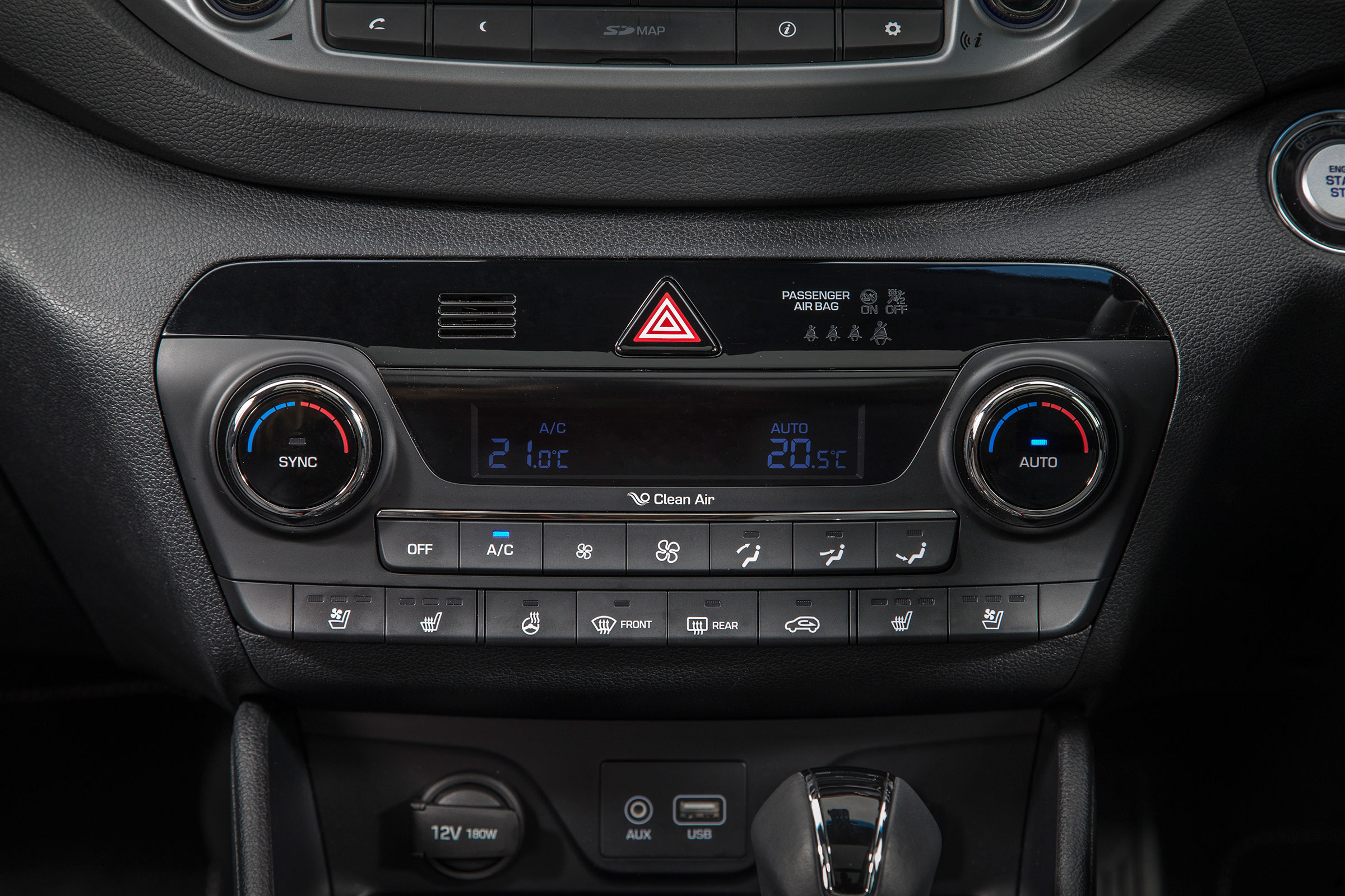 Hyundai Tucson - climate control