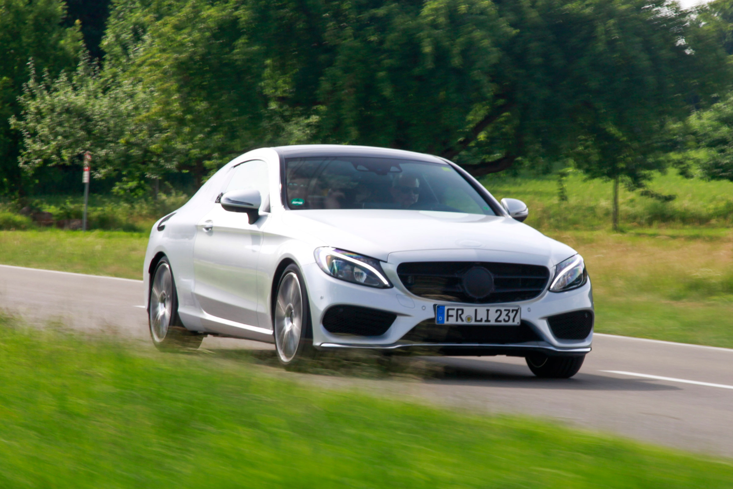 Mercedes C-Class Coupe 2016 front
