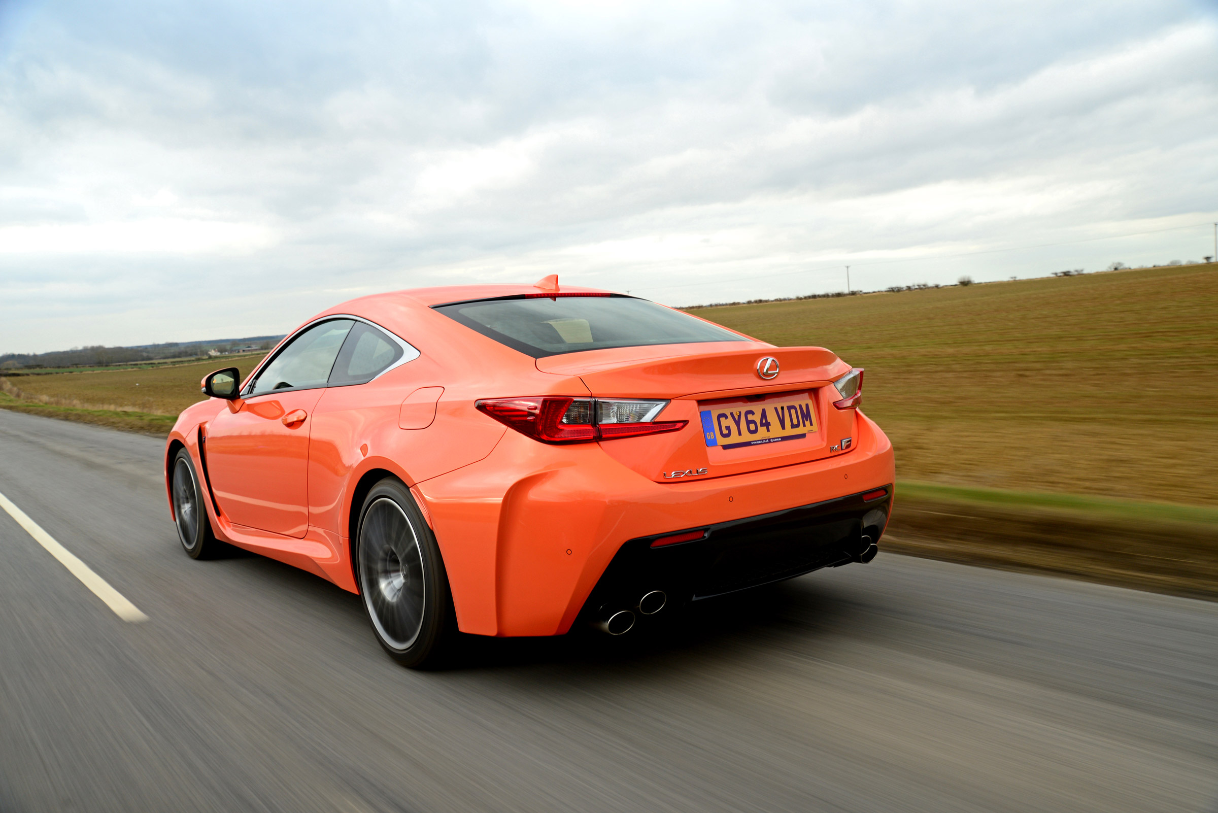 Lexus RC F rear