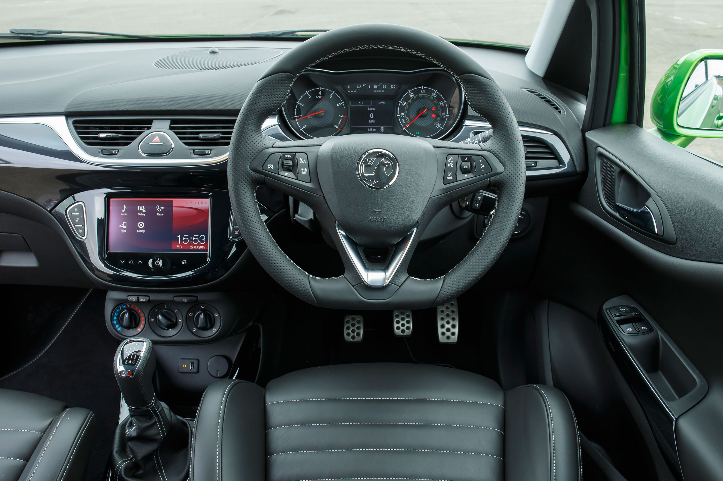 Vauxhall Corsa VXR - dash