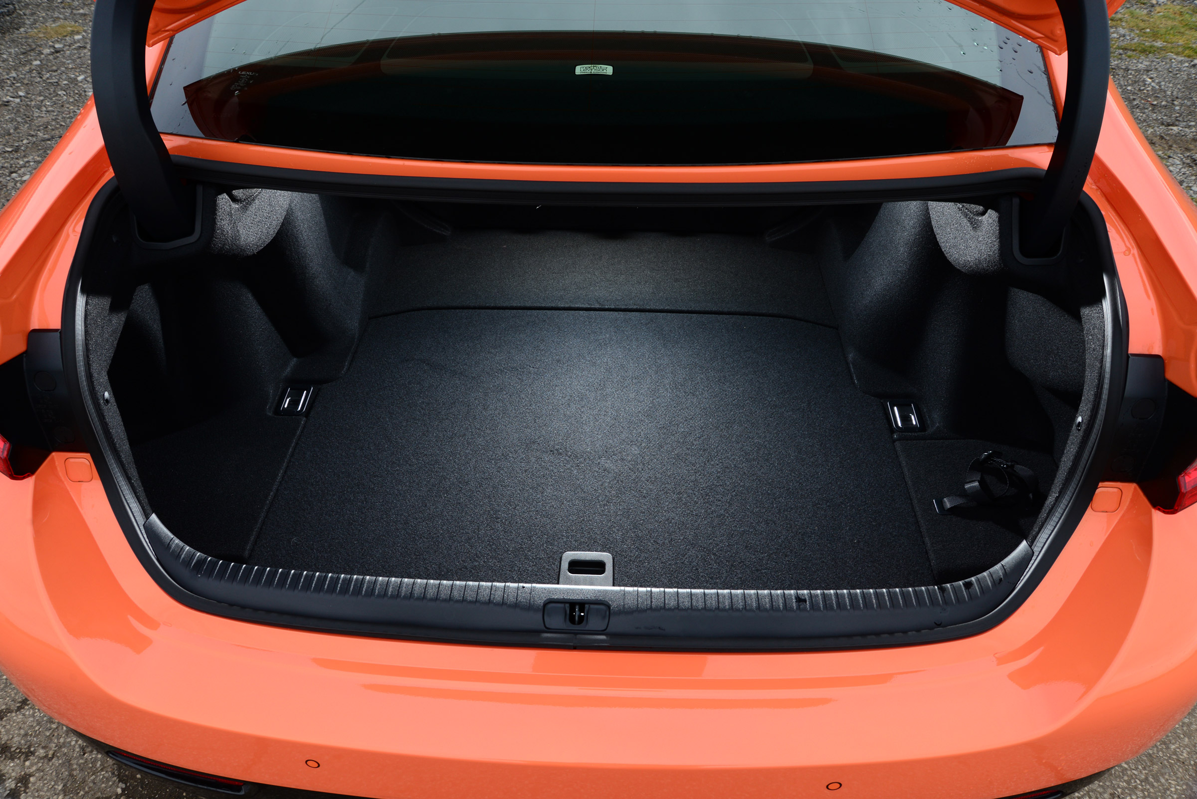 Lexus RC F boot