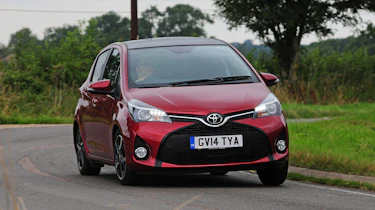 Toyota Yaris front action